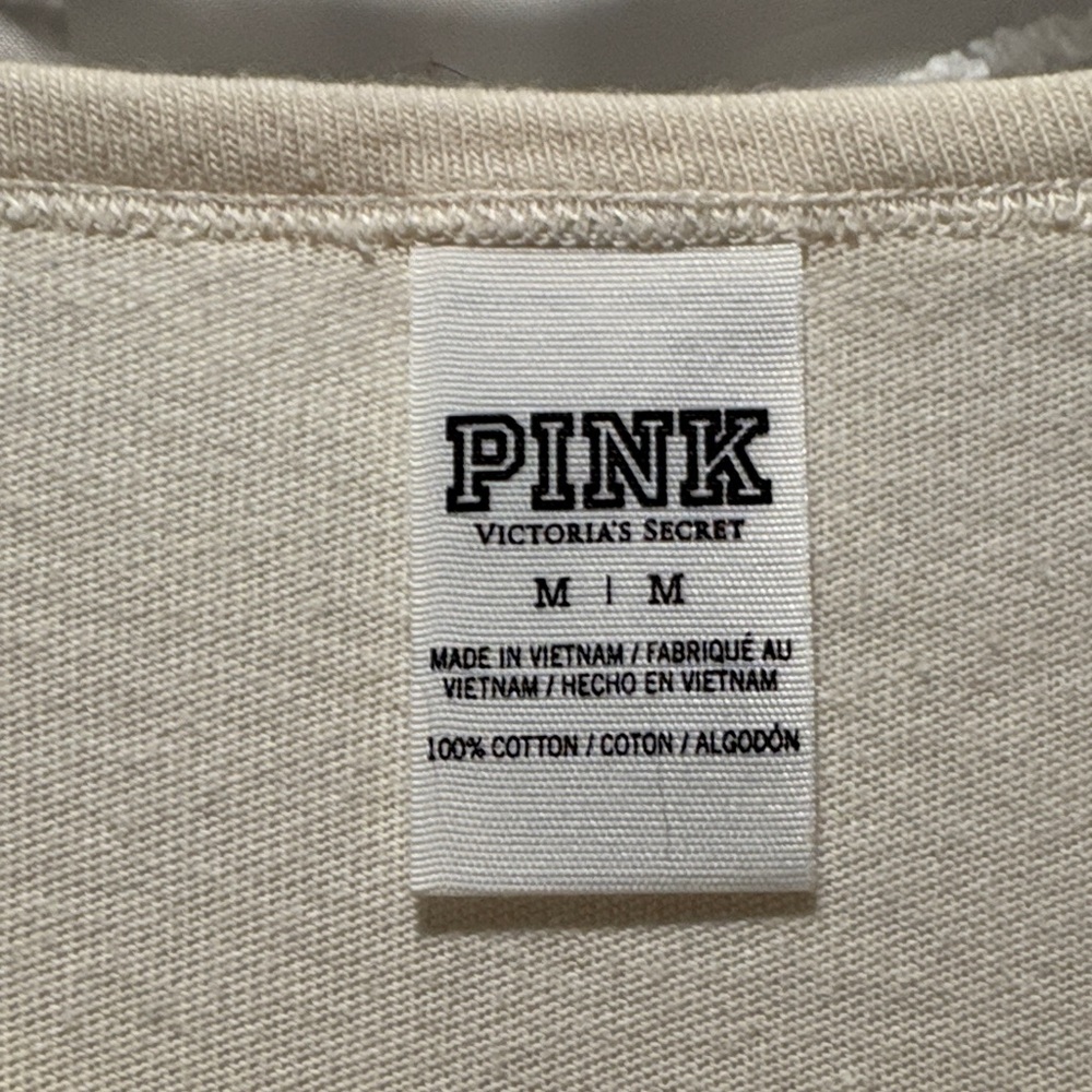 PINK Victoria's Secret 3/4 sleeve top - Picture 2 of 5
